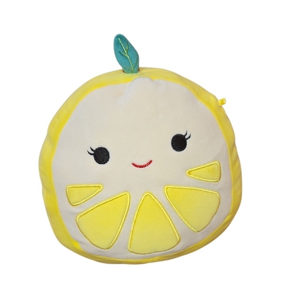 Squishmallow Leticia the Lemon Plushie Fruit Squad Stuffed Animal - 8in tall